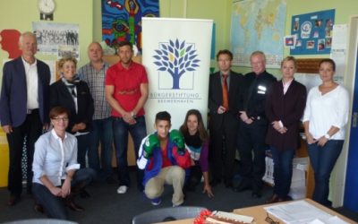 3.000 Euro für Gewaltpräventionsprojekte an der Georg-Büchner-Schule I und dem Schulzentrum Carl-von-Ossietzky für eine nachhaltig gewaltfreie Schule