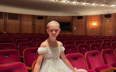 Balletttraining für junge Ukrainerin