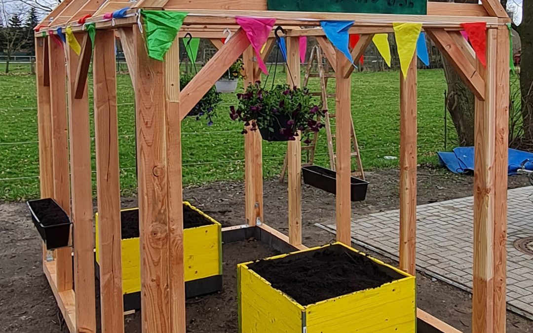 Ein Green-House für die Grundschule Lunestedt